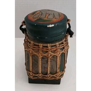 Vintage Thailand Rice Seed Basket